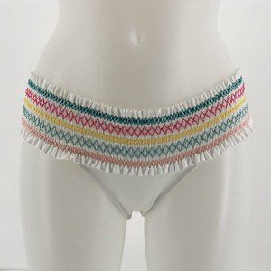 Isabella Rose White Bikini Bottom Size Small-Med